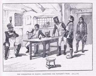 La coscrizione in Francia: reclutamento per la guerra di Napoleone